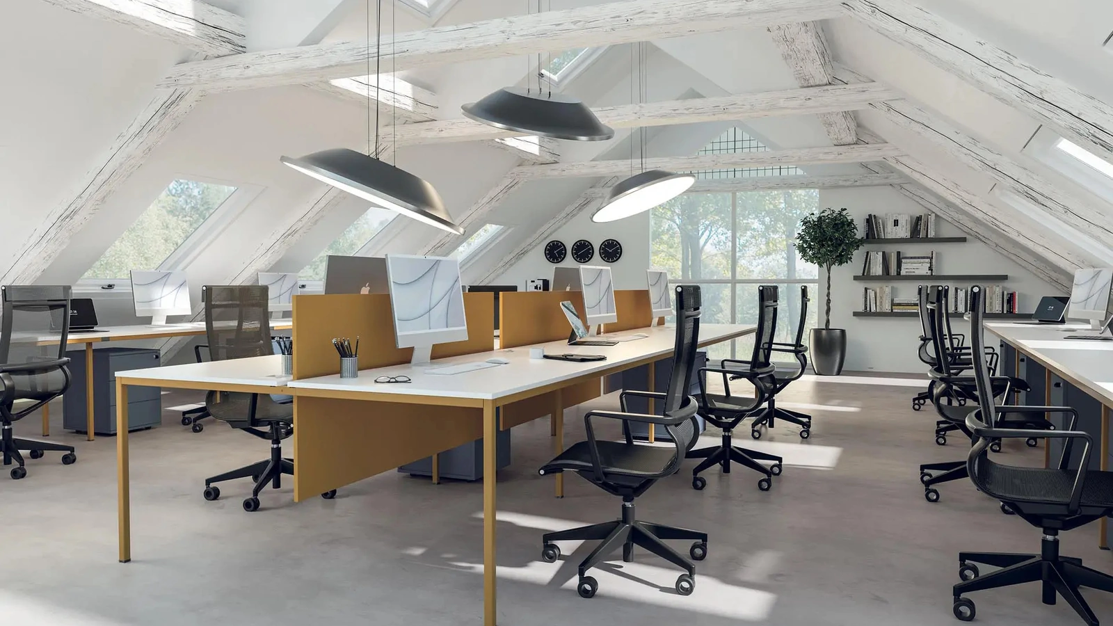 Scrivania Operativa Line 01 di MobilOfficeFurniture