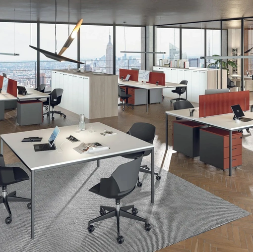 Scrivania Operativa Line 01 di MobilOfficeFurniture