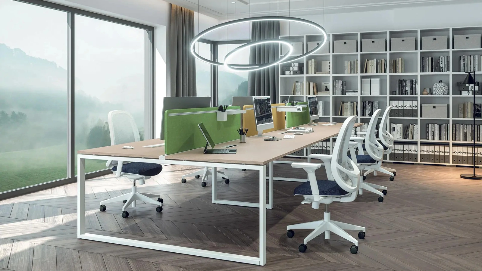 Scrivania Operativa Quadro 01 di MobilOfficeFurniture