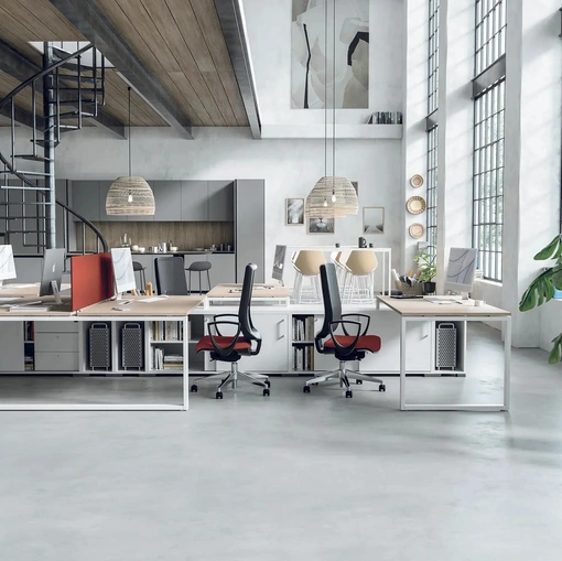 Scrivania Operativa Quadro 01 di MobilOfficeFurniture