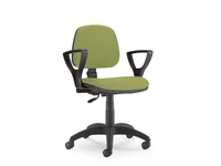 Seduta Operativa Side in tessuto imbottito con braccioli di Sedie Brianza