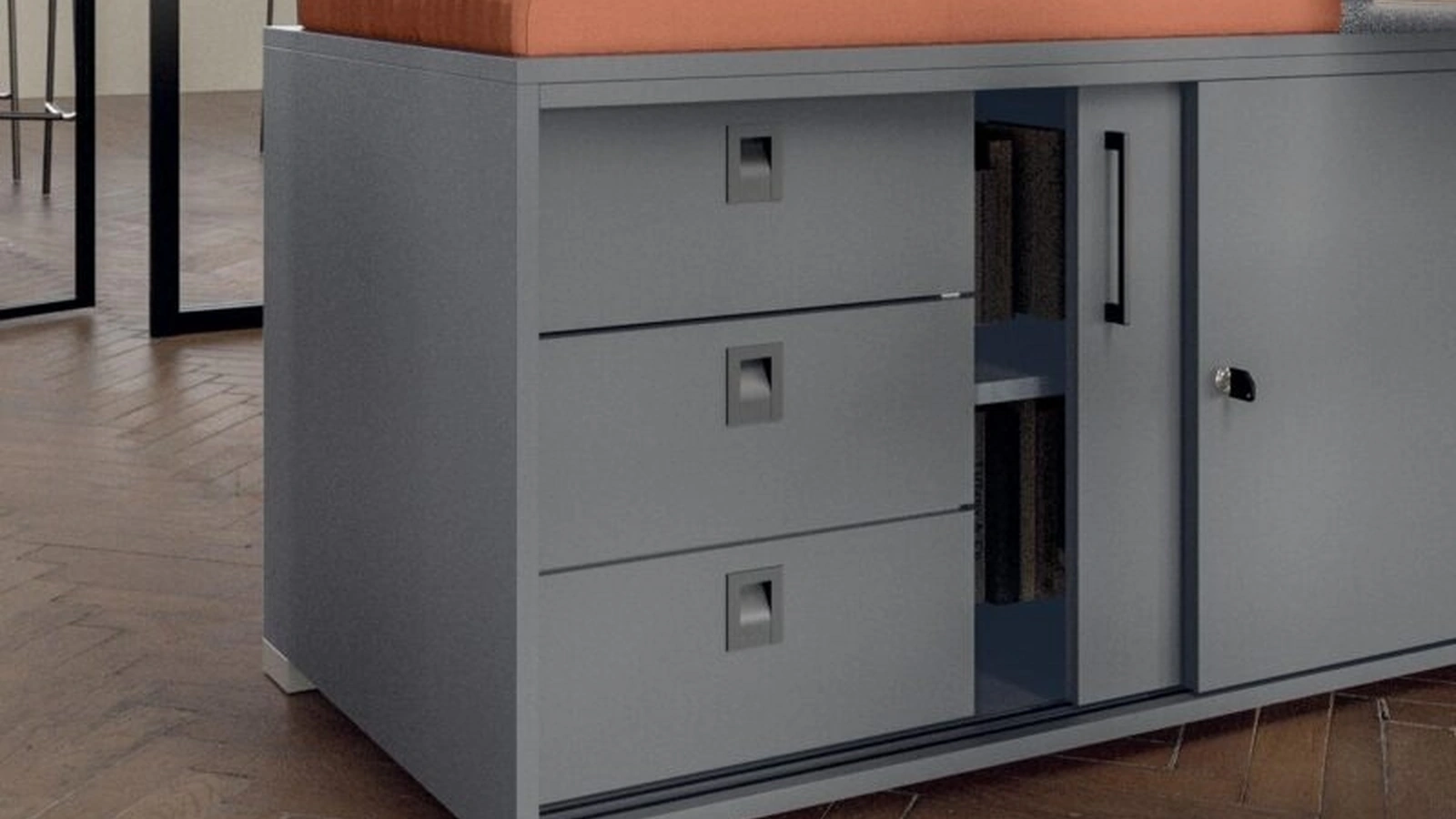 Mobile Ufficio Cassettiera Sketch2 di MobilOfficeFurniture