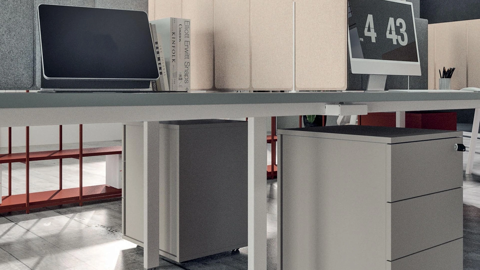 Mobile Ufficio Cassettiera Sketch2 di MobilOfficeFurniture