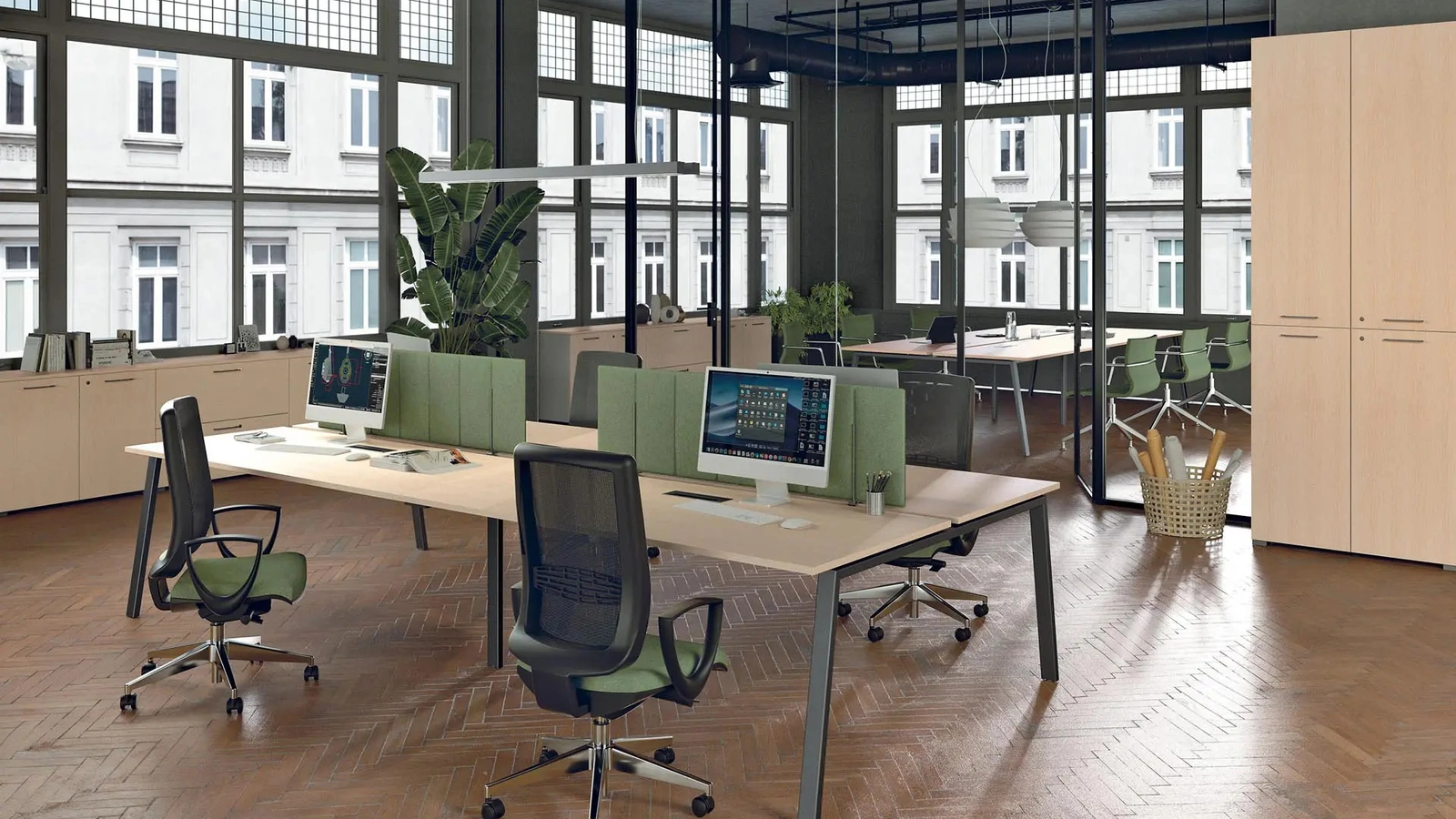 Scrivania Operativa Sketch2 di MobilOfficeFurniture