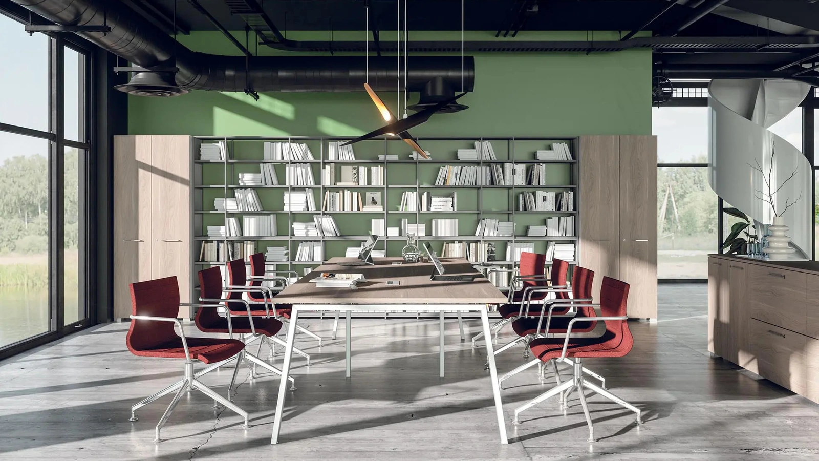 Scrivania Operativa Sketch2 di MobilOfficeFurniture