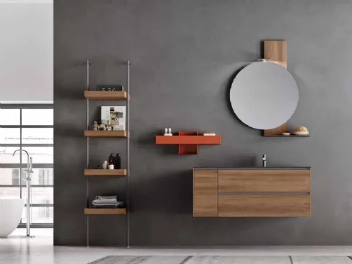 mobili bagno sospesi Star Block di Ardeco