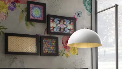 Carta da parati con grandi fiori colorati Ken di Adriani e Rossi