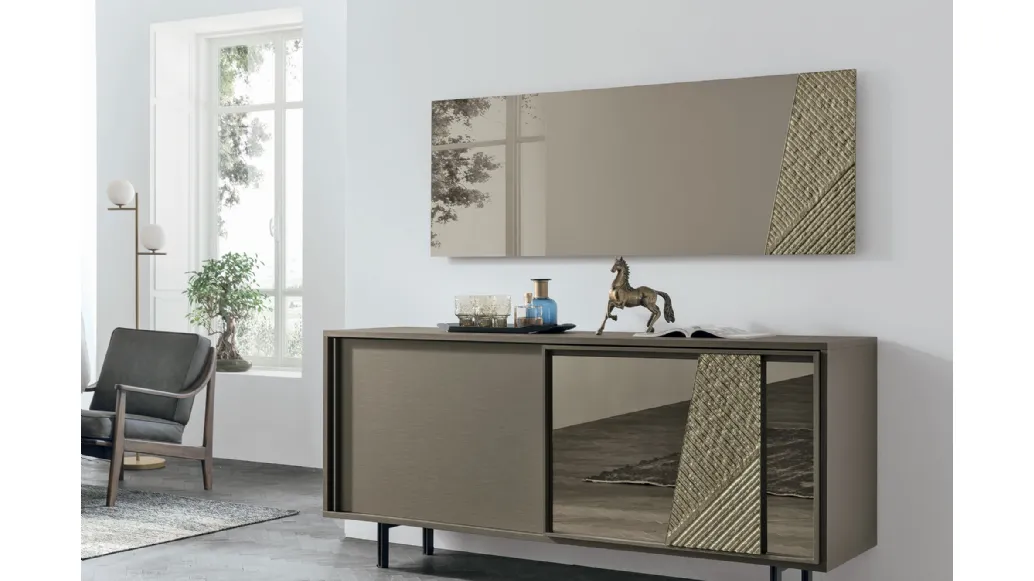 Specchio Iside in vetro Bronzo di Target Point