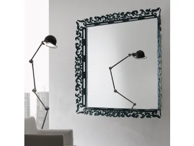 Specchio Mirror con cornice in plexiglass di Ponti Terenghi