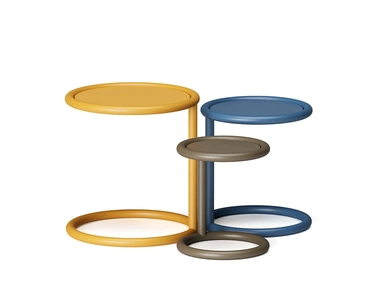 Tavolini con top in HPL Rim Side Table di Infiniti