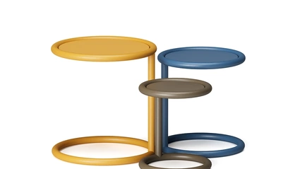 Tavolini con top in HPL Rim Side Table di Infiniti