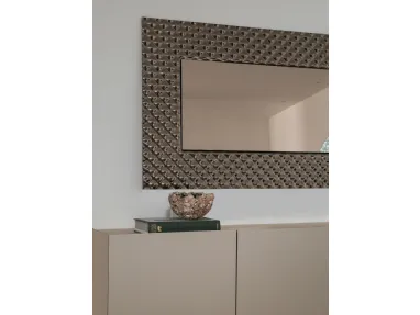 Specchio Pitti con cornice in fusione goccia di Tonin Casa