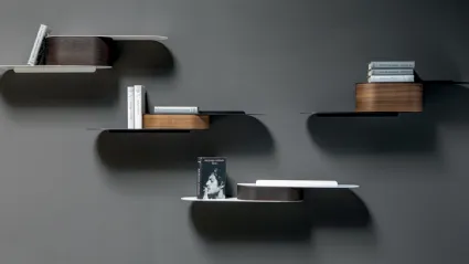 Mensole Snowboard in metallo e legno di Tonin Casa