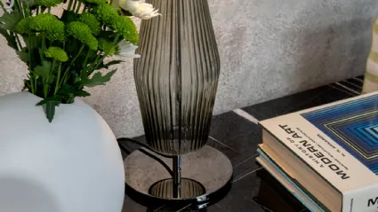 Lampada da tavolo in vetro Chic di Tonin Casa