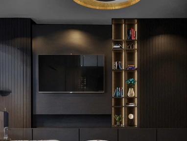 Lampada a soffitto Cleo in metallo curvato di Cattaneo