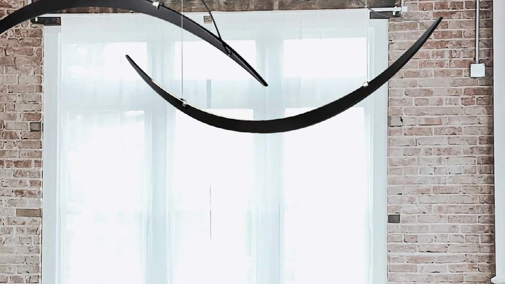 Lampada di design a sospensione Heron di Cattaneo