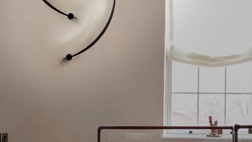 Lampada da parete Heron in metallo di Cattaneo