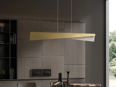 Lampada a sospensione Kami Up & Down di Cattaneo