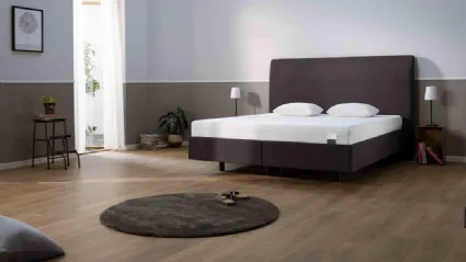 Materasso rigido che allevia i punti di pressione, seguendo il profilo del corpo e adattandosi al peso del corpo, per un sostegno personalizzato, Firm Elite Cooltouch di Tempur