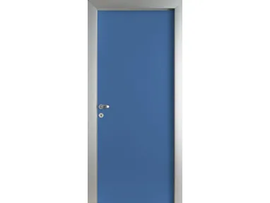 Porta per interni Aluminium battente in laccato opaco con profilo in alluminio di Effebiquattro