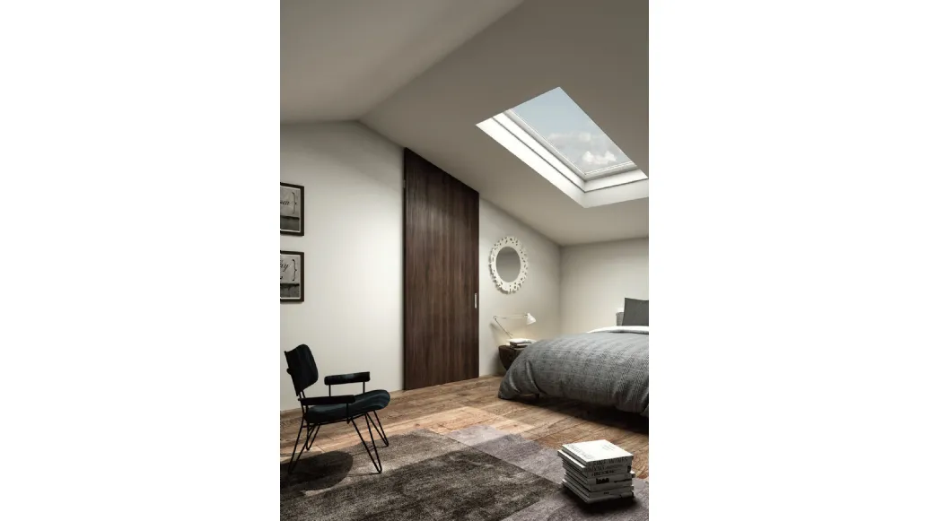 Porta per interni su misura Aria Wood 42 di Zemma