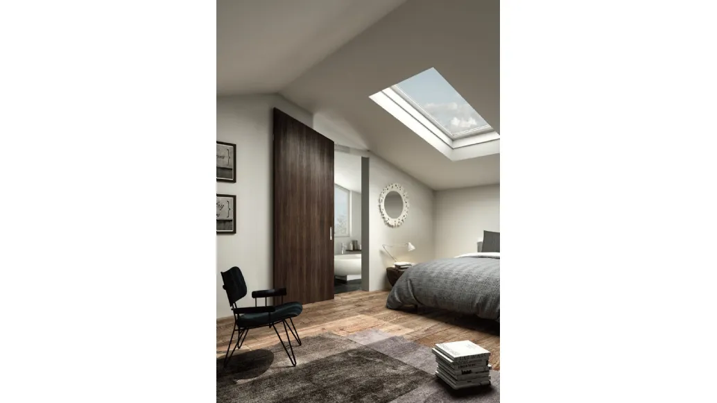 Porta per interni su misura Aria Wood 42 di Zemma