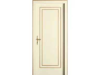 Porta battente con finiture dorate Gilda di Effebiquattro