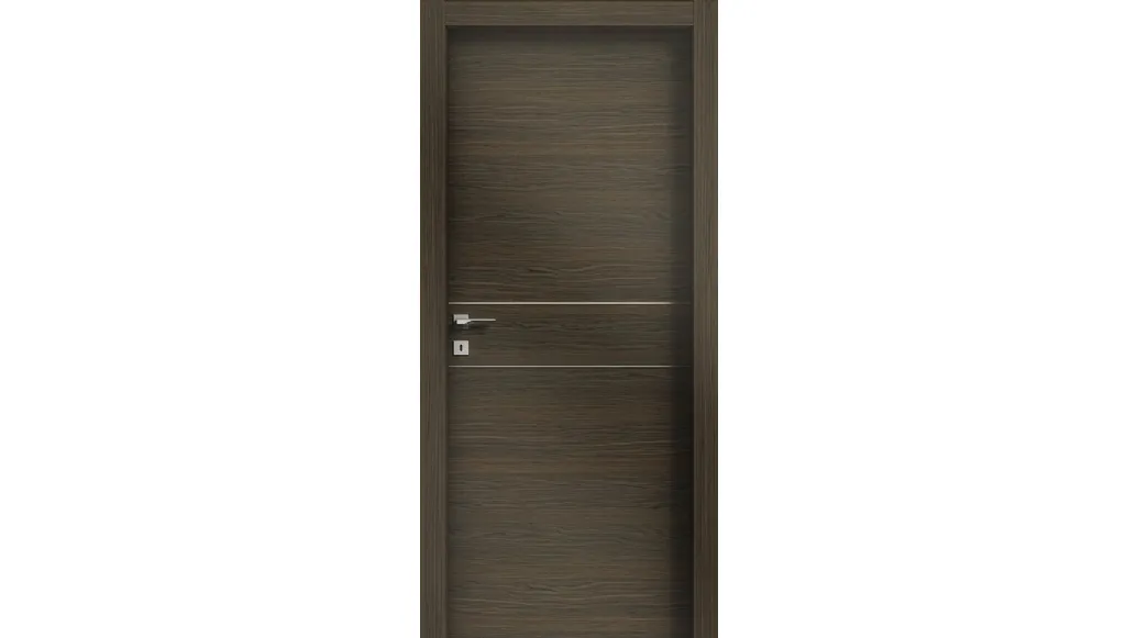 Porta per interni Newport mod A020 battente in legno Moro Effebiquattro