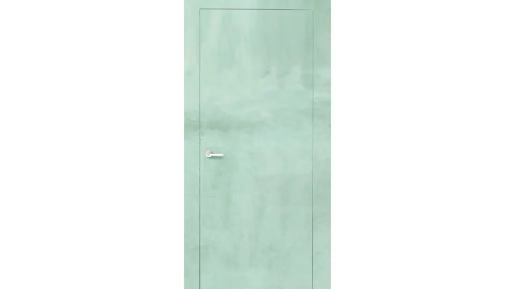 Porta per interni Nodoor3 battente in laccato Camouflage Verde di Effebiquattro