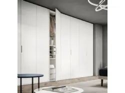 Armadio Ardecò Box Bianco in laccato opaco di Spagnol Mobili