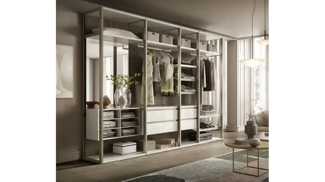 Cabina armadio Antares A121 di Moretti Compact Giorno Notte