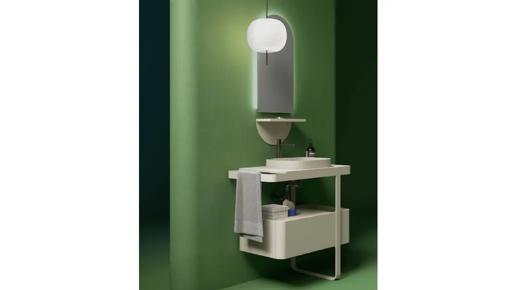 Mobile da Bagno sospeso Capsule Bubble di Ardeco