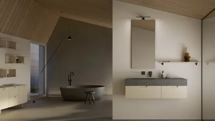 Mobile da Bagno sospeso STRATOS OS07 di Compab