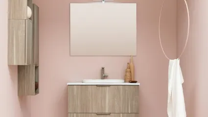 Mobile  Bagno da appoggio in melaminico UPDATE UP002 di Compab