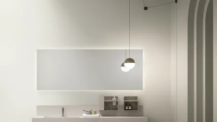 Mobile da Bagno in rovere serigrafato Vintage 06 A Touch of Grey di Ardeco