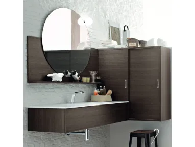 Mobile da Bagno sospeso in melaminico Sablè Havana Wind 55 di Ardeco