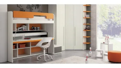 Cameretta Composizione 214 di Spagnol Mobili
