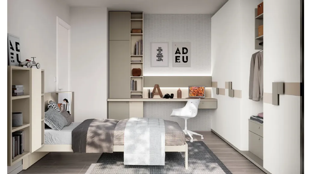 Cameretta Layout 02A di Doimo Cityline