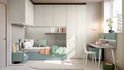 Cameretta a ponte Layout 03B di Doimo Cityline