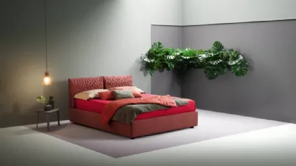 Letto in tessuto trapuntato e imbottito Spin di Bside