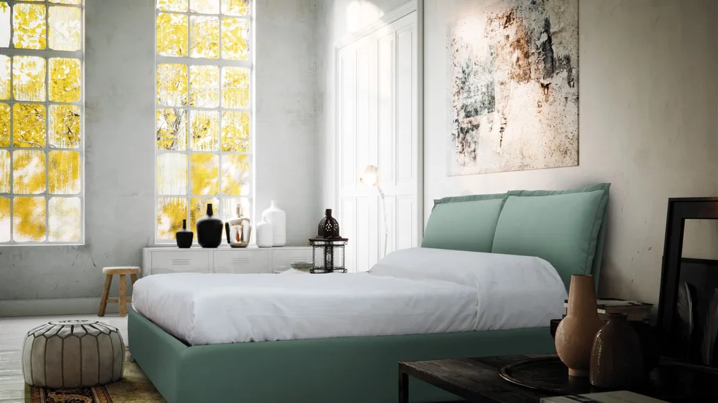 Letto in tessuto Collodi di Florentiabed