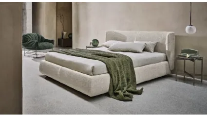 Letto in tessuto imbottito Claire di Ditre Italia