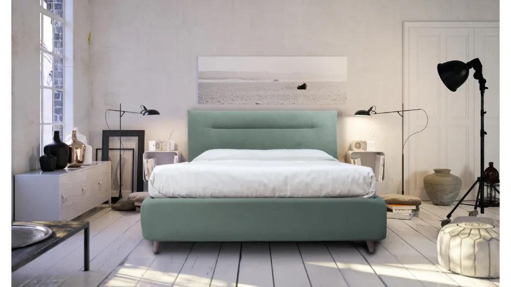 Letto con box contenitore Funky di Florentiabed