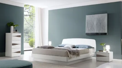 Letto Infinity con testiera Oasi di S75