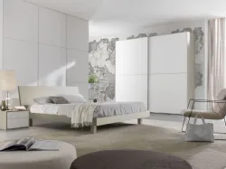Letto con testiera Thaiti S75