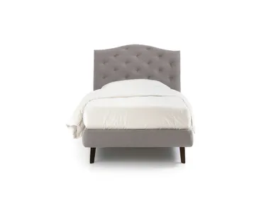 Letto singolo Lyle Capitonné di Noctis