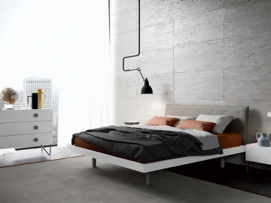 Letto con testiera Duse di Spagnol Mobili