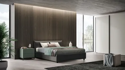 Letto Love Me con box contenitore di Spagnol Mobili