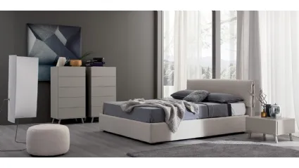 Letto Teddy Luxor Box di Spagnol Mobili