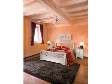 Letto in legno laccato opaco Natalia di Tonin Casa